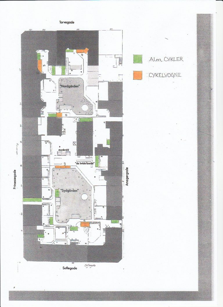 cykelkort gårdlavet