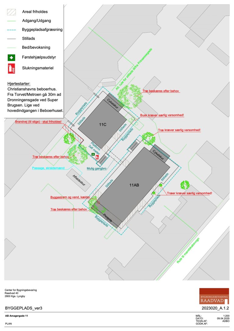 Byggepladsplan